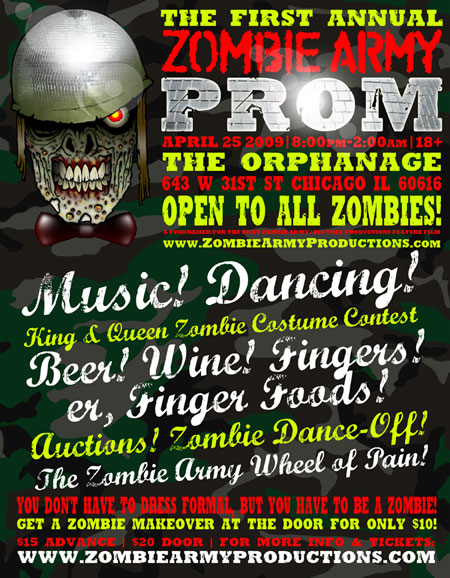 The First Annual Zombie Army Prom
